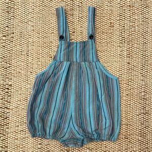 Vintage Guatemalan Child Toddler Romper Overall 2T Unisex Y2K